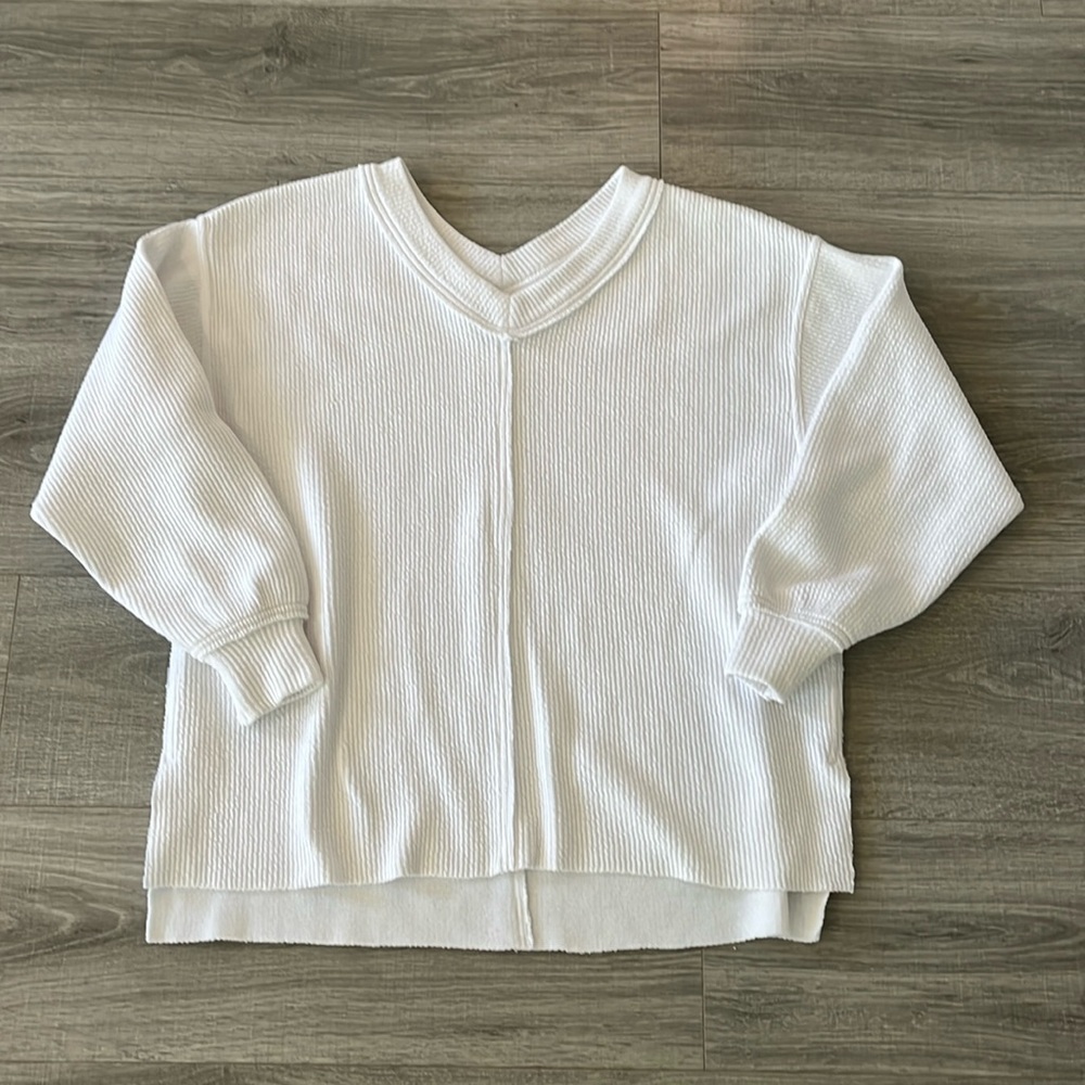 White sweater